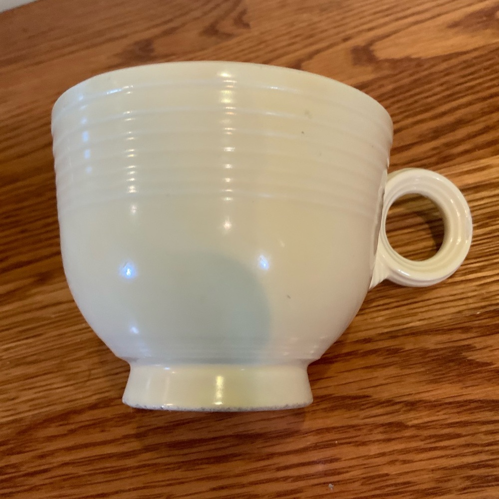 Fiesta Cup Ring Ivory Fiestaware Original Color